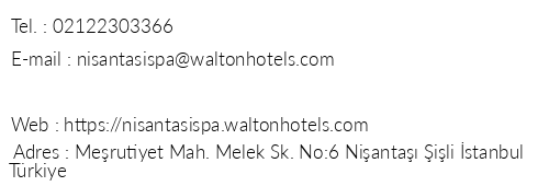 Walton Hotels & Spa Nianta telefon numaralar, faks, e-mail, posta adresi ve iletiim bilgileri